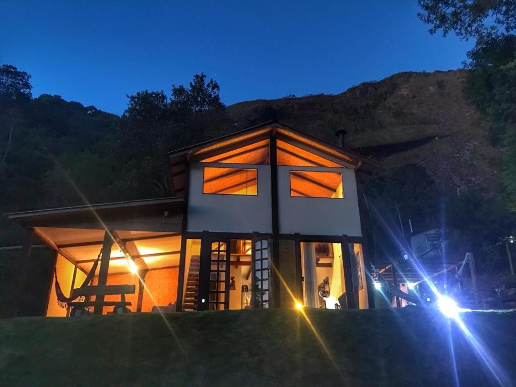 Chalé pedra da índia Villa Petrópolis Exterior foto